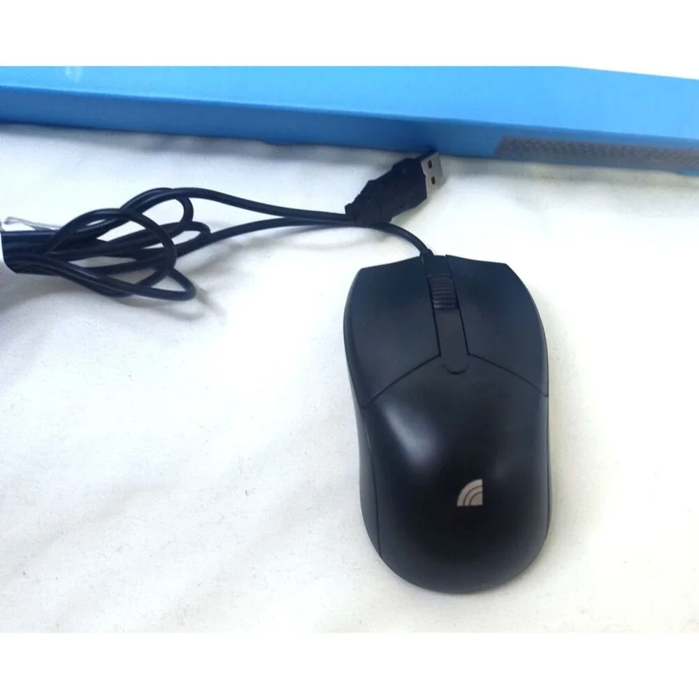 NEW Inland iC210 USB Black Keyboard And Mouse 1000 CPI Combo 105 Keys NIB In Box